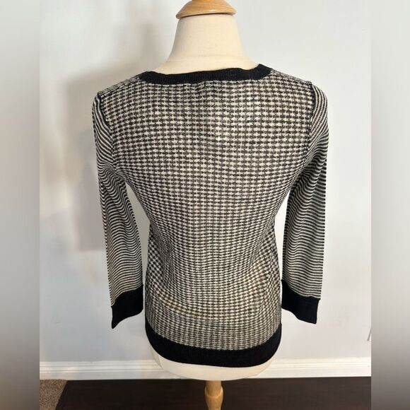 BRAND NEW WITH TAG! Joie Aimee Pattern Diamond Sweater Knit Alpaca Size Medium - Picture 4 of 11